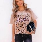 Toperth Leopard Mama T-Shirt – TOPERTH