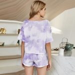 Toperth Tie-Dye Round Neck Loungewear Suit – TOPERTH