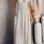 Toperth Pocketted Halter Maxi Dress – TOPERTH Toperth Pocketted Halter Maxi Dress – TOPERTH