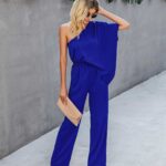 Toperth One-shoulder Party Fashionable Jumpsuit – TOPERTH Toperth One-shoulder Party Fashionable Jumpsuit – TOPERTH