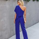 Toperth One-shoulder Party Fashionable Jumpsuit – TOPERTH Toperth One-shoulder Party Fashionable Jumpsuit – TOPERTH