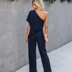 Toperth One-shoulder Party Fashionable Jumpsuit – TOPERTH