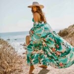Toperth Summer Green Floral Swimsuit Cover-Ups – TOPERTH