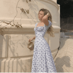Toperth Floral Backless Split Long Dress – TOPERTH Toperth Floral Backless Split Long Dress – TOPERTH