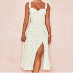 Toperth Sling Sleeveless Floral Split Dress – TOPERTH