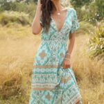 Toperth Bohemian Floral Printed Maxi Dress – TOPERTH Toperth Bohemian Floral Printed Maxi Dress – TOPERTH