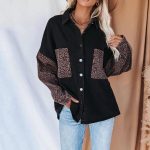 Toperth Oversized Long Sleeve Leopard Patchwork Jacket Coat – TOPERTH Toperth Oversized Long Sleeve Leopard Patchwork Jacket Coat – TOPERTH