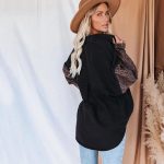 Toperth Oversized Long Sleeve Leopard Patchwork Jacket Coat – TOPERTH Toperth Oversized Long Sleeve Leopard Patchwork Jacket Coat – TOPERTH