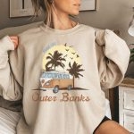 Toperth Khaki Outer Banks Sweatshirt – TOPERTH