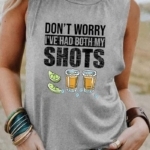 Toperth Don't Worry I've Had Both My Shots Tank Top – TOPERTH
