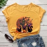 Toperth Halloween Night Cat Party T-Shirt – TOPERTH