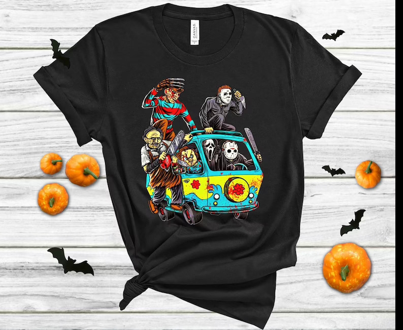 Toperth Halloween Horror Movie T-Shirt – Toperth