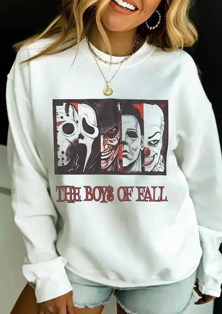 Toperth Halloween Horror Movie The Boys Sweatshirt – Toperth
