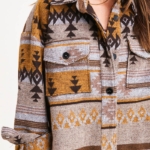 Toperth Vintage Aztec Print Jacket – TOPERTH