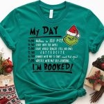 Toperth I'm Booked Funny Grinch Christmas Holiday T-Shirt – TOPERTH