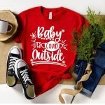 Toperth Christmas Baby its Covid Outside T-Shirt – TOPERTH