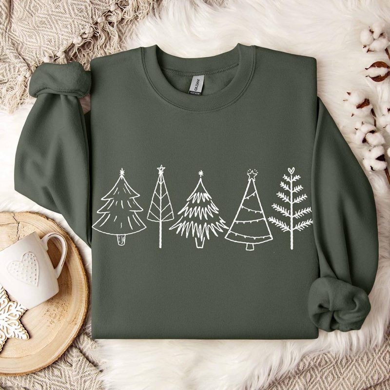 Toperth Christmas Tree Sweatshirt – Toperth