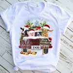 Toperth Christmas Farm Animals Buffalo Plaid Truck T-Shirt – TOPERTH