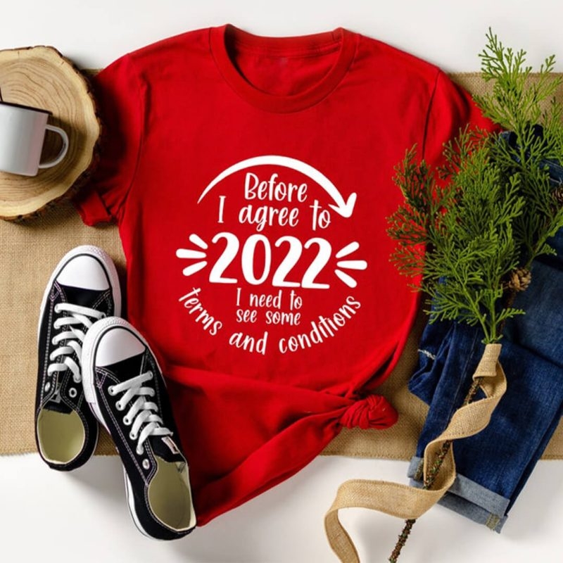Toperth Christmas Before I Agree to 2022 T-Shirt – Toperth