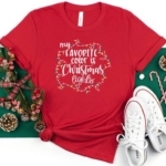 Toperth My favorite Color is Christmas Lights T-Shirt – TOPERTH