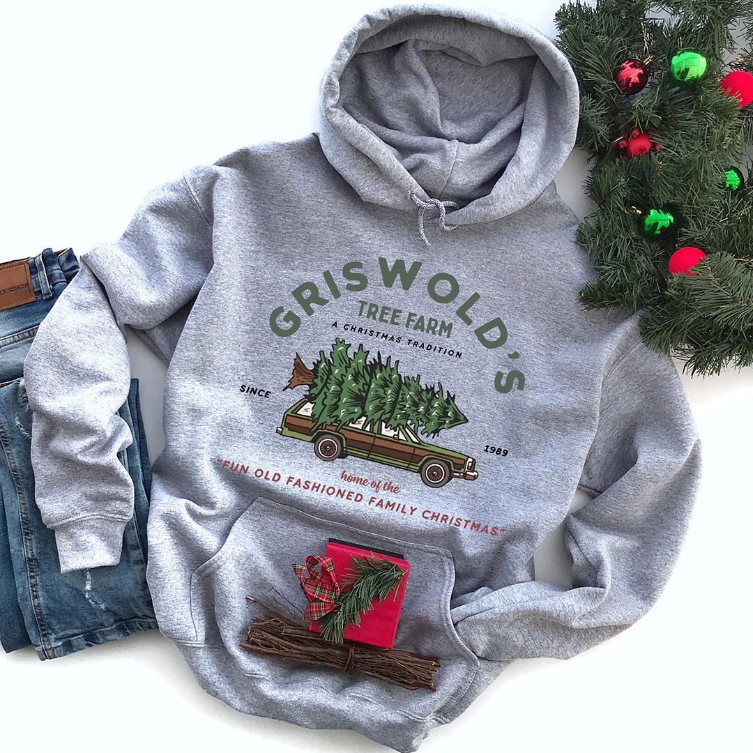 Toperth Christmas Griswold's Tree Farm Hoodie – Toperth