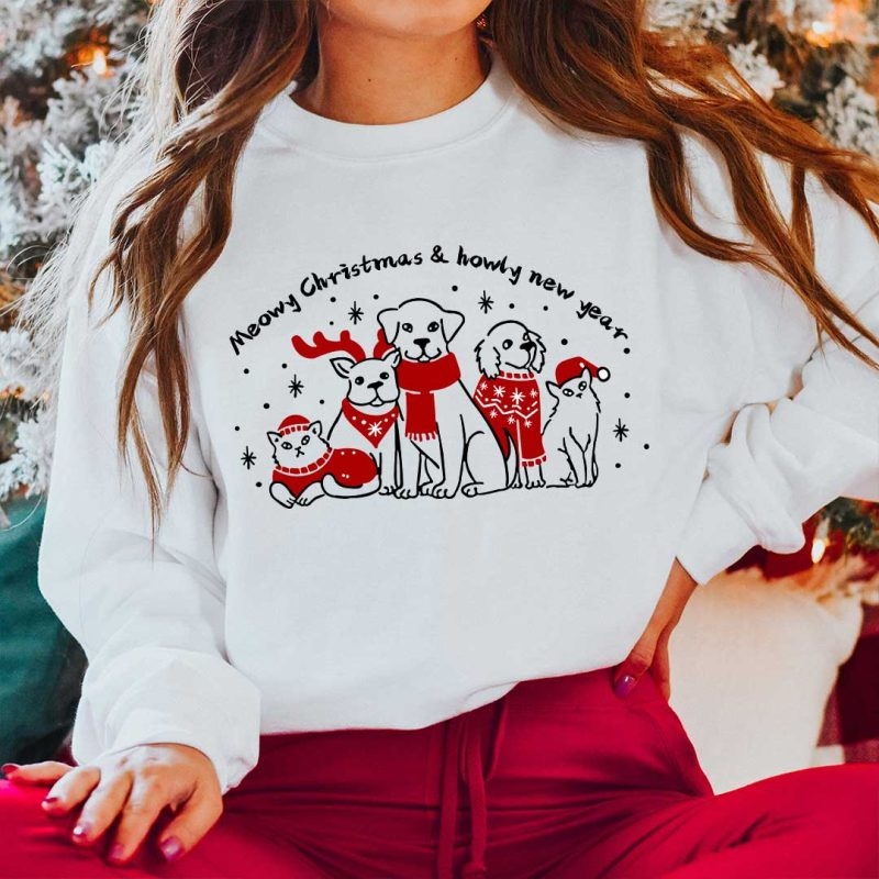 Toperth Merry Christmas & New Year Sweatshirt – Toperth