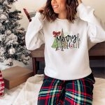 Toperth Merry and Bright Christmas Sweatshirt – TOPERTH