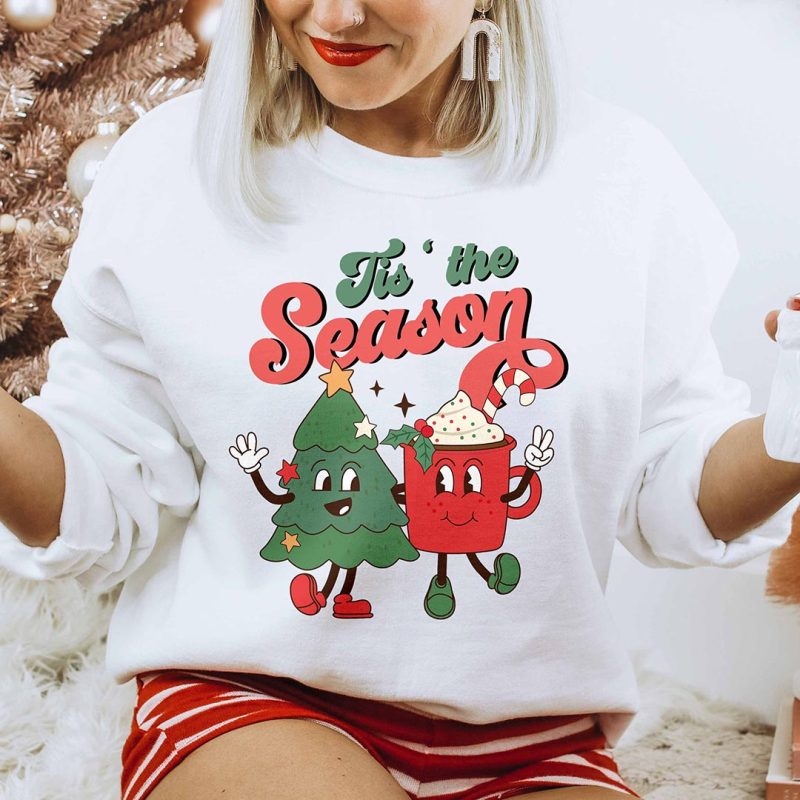 Toperth Tis the season Christmas Sweatshirt – Toperth