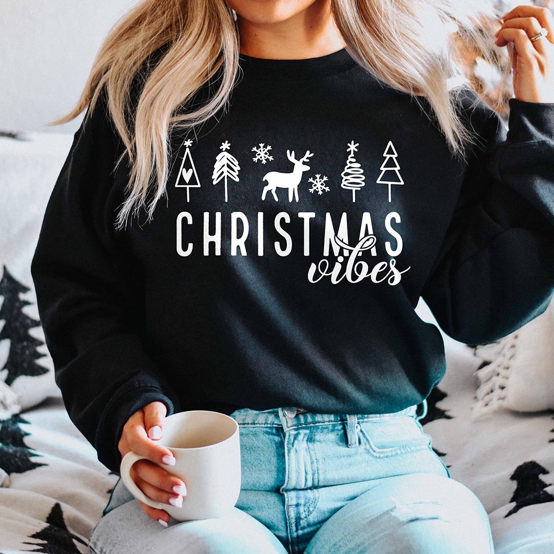 Toperth Christmas Vibes Sweatshirt – Toperth