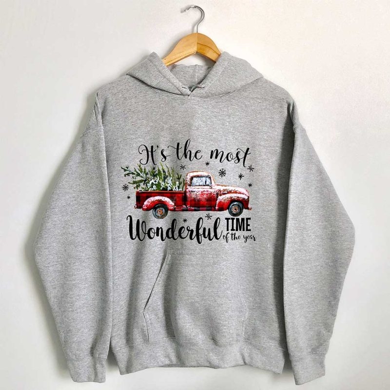 Toperth Christmas It is The Most Wonderful Time of The Year Hoodie – Toperth