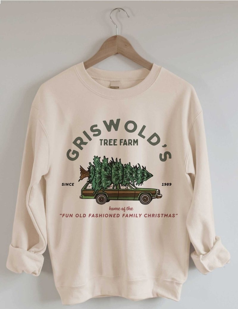 Toperth Christmas Griswold's Tree Farm Sweatshirt – Toperth