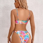Toperth Summer Crazy Floral Print Bikini Suit – TOPERTH