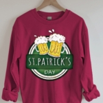Toperth St Patricks Day Cheers to Beer Sweatshirt – TOPERTH