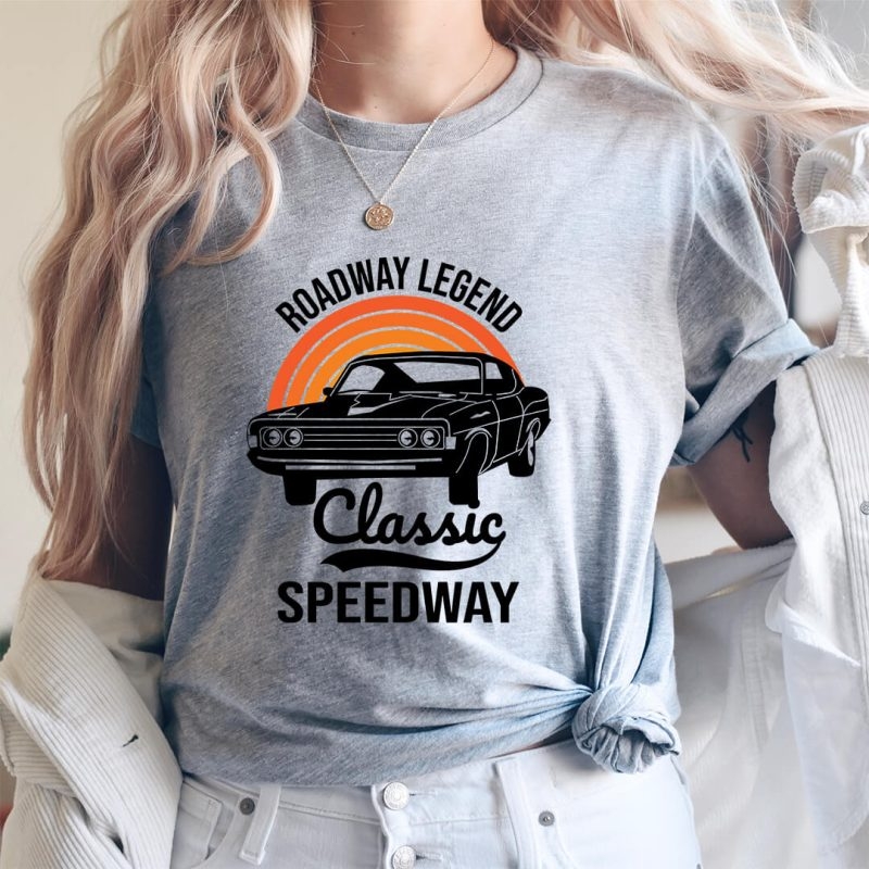 Toperth Roadway Legend Classic Speedway T-Shirt – Toperth
