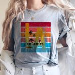 Toperth Enjoy Summer Holiday LA Legendary City T-Shirt – TOPERTH Toperth Enjoy Summer Holiday LA Legendary City T-Shirt – TOPERTH