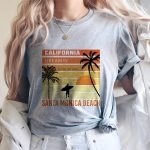 Toperth Santa Monica Beach T-Shirt – TOPERTH