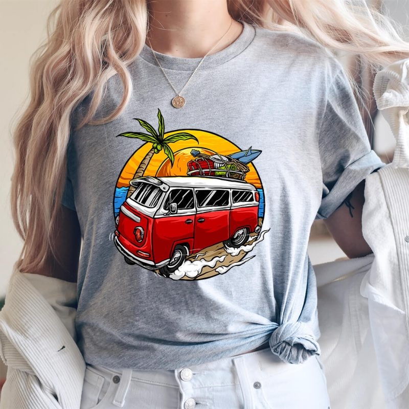 Toperth Summer Holiday Surf T-Shirt – Toperth