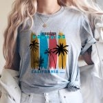 Toperth Summer Paradise California Beach T-Shirt – TOPERTH