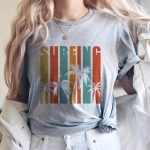 Toperth Summer Paradise Surfing T-Shirt – TOPERTH