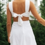 Toperth Solid Color Halter Waistless Mini Dress – TOPERTH