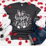Toperth Happy Easter Bunny T-Shirt – TOPERTH