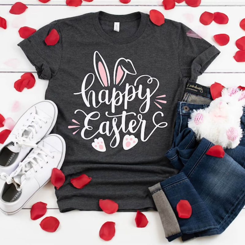 Toperth Happy Easter Bunny T-Shirt – Toperth