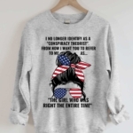 Toperth The Girl Who Was Right The Entire Time Sweatshirts – TOPERTH