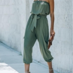 Toperth Come My Way Strapless Pocketed Utility Jumpsuit – TOPERTH