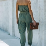 Toperth Come My Way Strapless Pocketed Utility Jumpsuit – TOPERTH