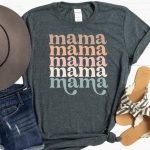 Toperth Retro Mama Crewneck T-Shirt – TOPERTH