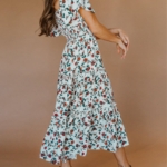 Toperth Floral Printed Sweet Dress – TOPERTH
