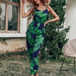 Toperth Green Straps Neck Sleeveless Jumpsuit – TOPERTH