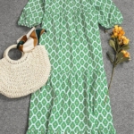 Toperth Bohemian Beauty Green Maxi Dress – TOPERTH