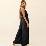 Toperth Solid Color Wide-Leg Cami Jumpsuit – TOPERTH